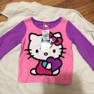 Hello Kitty plush night shirt 😴
